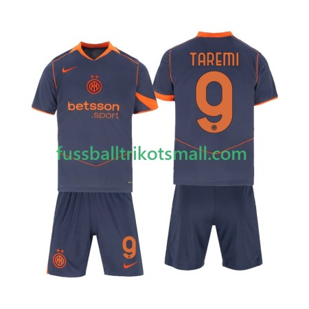 Fußballtrikots Inter Mailand Marcus Thuram 9 Kinder 2025-2026 Kurzarm 3rd trikot kaufen